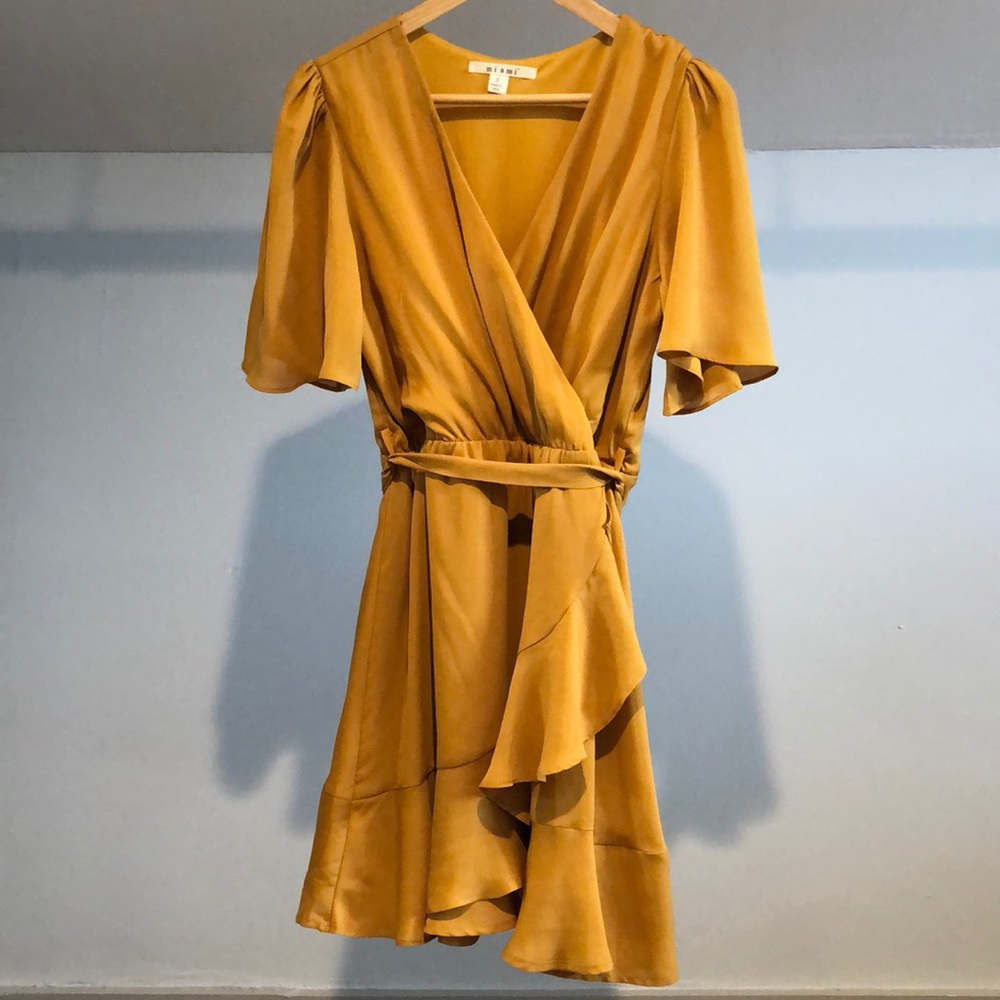 Gold dress